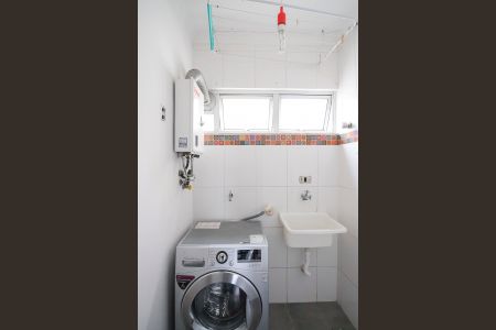 Área de serviço de apartamento à venda com 2 quartos, 60m² em Santa Paula, São Caetano do Sul
