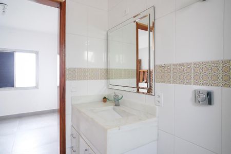 Banheiro da suíte de apartamento à venda com 2 quartos, 60m² em Santa Paula, São Caetano do Sul