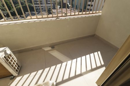 Studio para alugar com 26m², 1 quarto e sem vagaVaranda