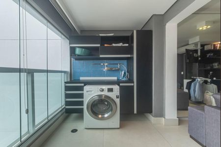 Studio à venda com 33m², 1 quarto e 1 vagaVaranda