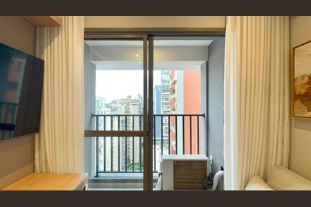 Studio para alugar com 24m², 1 quarto e sem vaga Studio para alugar com 24m², 1 quarto e sem vagaVaranda