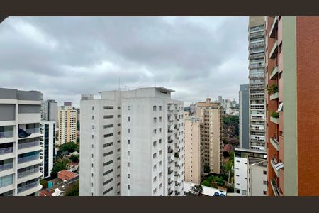 Varanda de kitnet/studio para alugar com 1 quarto, 24m² em Pinheiros, São Paulo