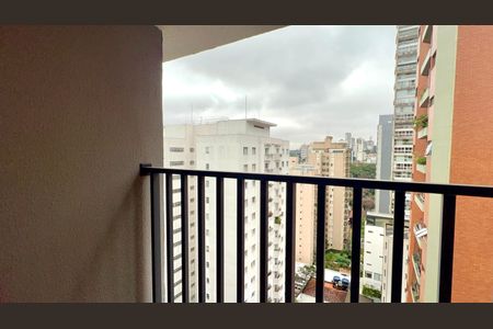 Studio para alugar com 24m², 1 quarto e sem vaga Studio para alugar com 24m², 1 quarto e sem vagaVaranda