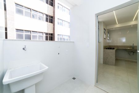 Área de Serviço de apartamento à venda com 3 quartos, 110m² em Santa Efigênia, Belo Horizonte