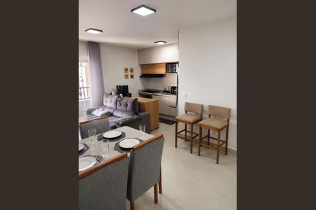 Sala de apartamento para alugar com 2 quartos, 74m² em Setor Pedro Ludovico, Goiânia