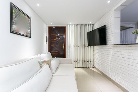 Sala  de apartamento à venda com 2 quartos, 48m² em Conjunto Residencial José Bonifácio, São Paulo