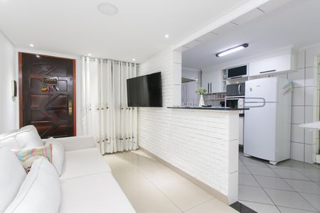 Sala  de apartamento à venda com 2 quartos, 48m² em Conjunto Residencial José Bonifácio, São Paulo