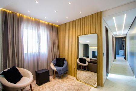 Sala de apartamento à venda com 3 quartos, 180m² em Vila Assunção, Santo André