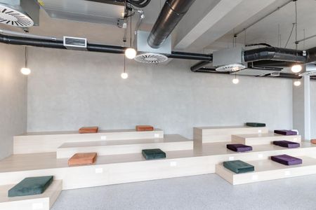 Área comum - CoWork de kitnet/studio à venda com 1 quarto, 36m² em Indianópolis, São Paulo