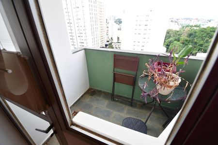 Sala - Sacada de apartamento para alugar com 1 quarto, 62m² em Bosque, Campinas