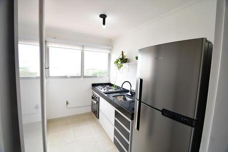 Cozinha de apartamento para alugar com 1 quarto, 62m² em Bosque, Campinas
