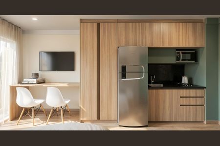 Studio para alugar com 22m², 1 quarto e sem vagaCozinha