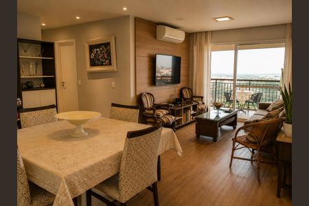 Sala de apartamento à venda com 3 quartos, 110m² em Alphaville, Santana de Parnaíba