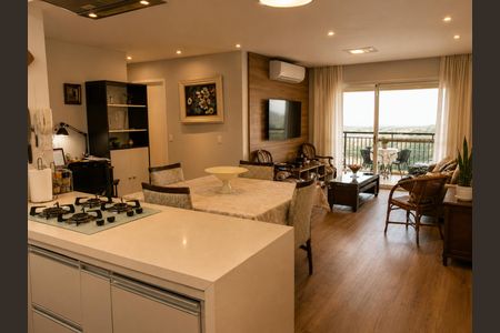 Sala de apartamento à venda com 3 quartos, 110m² em Alphaville, Santana de Parnaíba