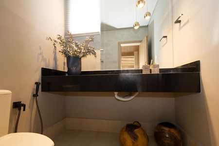 Lavabo da Sala de casa de condomínio à venda com 4 quartos, 2117m² em Passárgada, Nova Lima