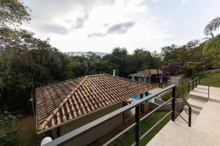 Varanda do Quarto 2 de casa de condomínio à venda com 4 quartos, 2117m² em Passárgada, Nova Lima