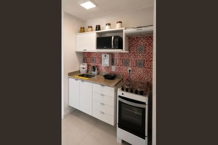 Cozinha de kitnet/studio para alugar com 1 quarto, 45m² em Jacarepaguá, Rio de Janeiro