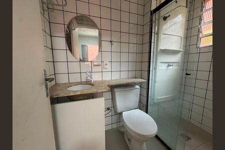 Banheiro da Suíte de apartamento à venda com 3 quartos, 72m² em Piratininga, Osasco