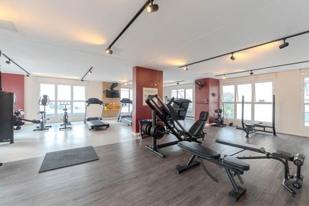 Studio para alugar com 20m², 1 quarto e sem vaga Studio para alugar com 20m², 1 quarto e sem vagaÁrea comum - Academia