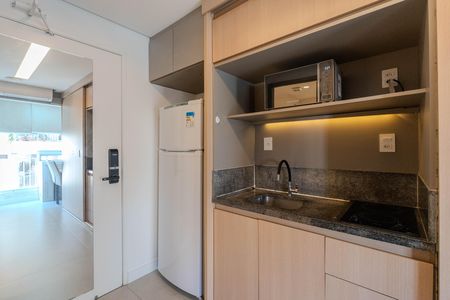 Studio para alugar com 20m², 1 quarto e sem vaga Studio para alugar com 20m², 1 quarto e sem vagaCozinha