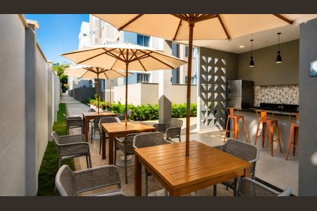 Área externa de apartamento à venda com 2 quartos, 68m² em Taquara, Rio de Janeiro