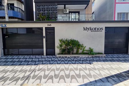 Fachada de casa de condomínio para alugar com 2 quartos, 93m² em Guilhermina, Praia Grande