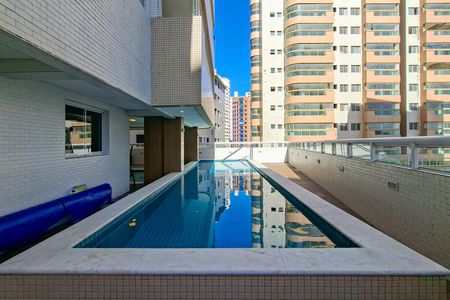 Área comum - Piscina de apartamento para alugar com 2 quartos, 106m² em Aviação, Praia Grande