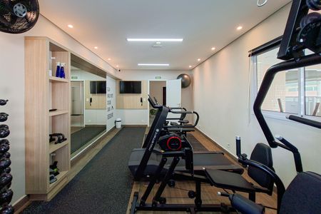 Apartamento para alugar com 106m², 2 quartos e 1 vaga Apartamento para alugar com 106m², 2 quartos e 1 vagaAcademia