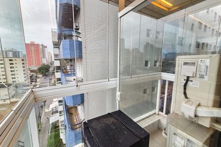 Varanda da Suíte 1 de apartamento para alugar com 2 quartos, 81m² em Canto do Forte, Praia Grande