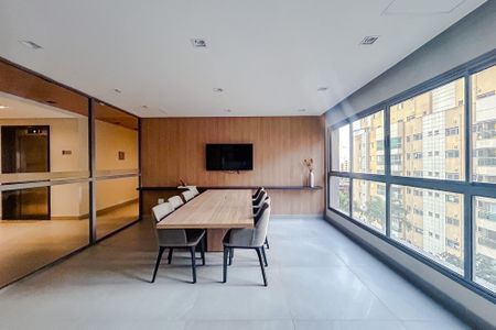 Área comum de apartamento para alugar com 1 quarto, 24m² em Vila Nova Conceição, São Paulo