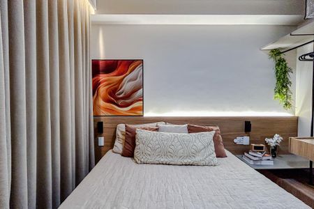Apartamento para alugar com 24m², 1 quarto e sem vagaQuarto 1 - Suíte