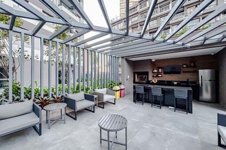 Apartamento para alugar com 24m², 1 quarto e sem vagaÁrea comum - Churrasqueira