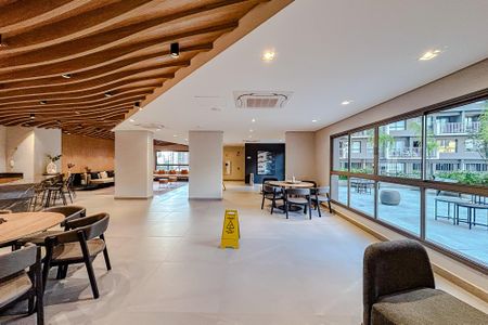 Apartamento para alugar com 24m², 1 quarto e sem vagaÁrea comum - Salão de festas