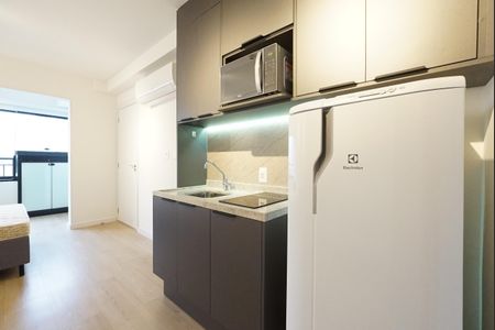 Studio para alugar com 32m², 1 quarto e sem vagaCozinha