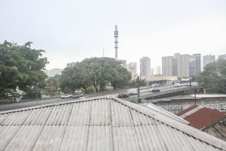 Vista da Sala e Cozinha de apartamento à venda com 2 quartos, 35m² em Barra Funda, São Paulo