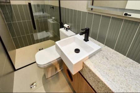 Apartamento para alugar com 80m², 3 quartos e 1 vaga Apartamento para alugar com 80m², 3 quartos e 1 vagaBanheiro Social