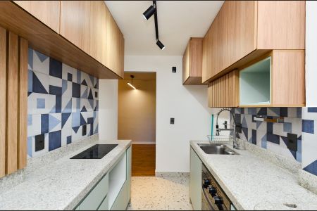 Cozinha de apartamento para alugar com 3 quartos, 80m² em Colégio Batista, Belo Horizonte