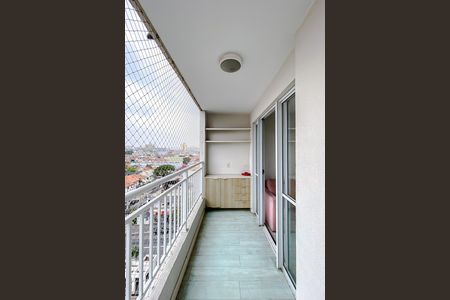 Varanda da Sala de apartamento para alugar com 1 quarto, 32m² em Belenzinho, São Paulo