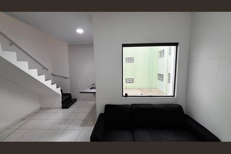 Sala de apartamento para alugar com 2 quartos, 94m² em Vila Valparaíso, Santo André