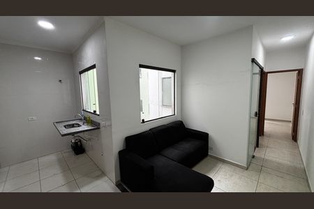 Sala de apartamento para alugar com 2 quartos, 94m² em Vila Valparaíso, Santo André