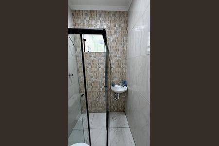 Banheiro de apartamento à venda com 2 quartos, 94m² em Vila Valparaíso, Santo André