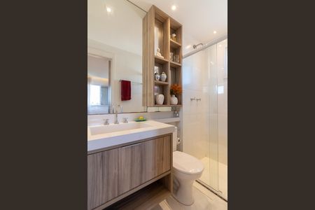 Apartamento à venda com 60m², 2 quartos e 1 vagaBanheiro 1