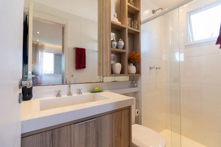 Apartamento à venda com 60m², 2 quartos e 1 vagaBanheiro 1