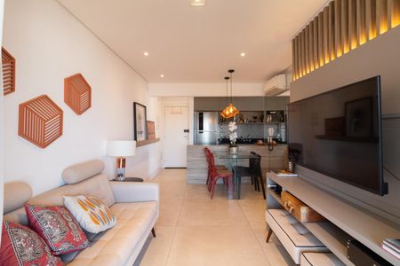 Sala de apartamento à venda com 2 quartos, 60m² em Vila Gomes, São Paulo