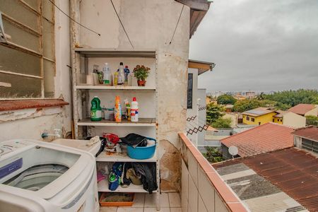 Varanda Fundos de apartamento para alugar com 3 quartos, 68m² em Jardim São Pedro, Porto Alegre