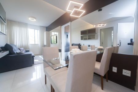 Sala de Jantar de apartamento à venda com 2 quartos, 59m² em Buritis, Belo Horizonte