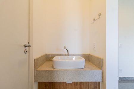 Lavabo de apartamento para alugar com 1 quarto, 35m² em Barra Funda, São Paulo