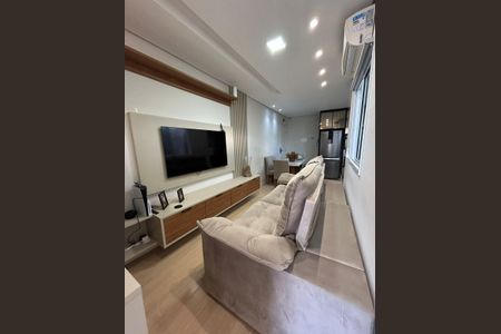 Sala de apartamento para alugar com 2 quartos, 54m² em Jardim do Estádio, Santo André