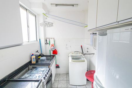 Cozinha/ area de serviço de apartamento para alugar com 2 quartos, 43m² em Juliana, Belo Horizonte