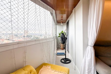 Sacada de apartamento à venda com 3 quartos, 107m² em Jardim do Mar, São Bernardo do Campo
